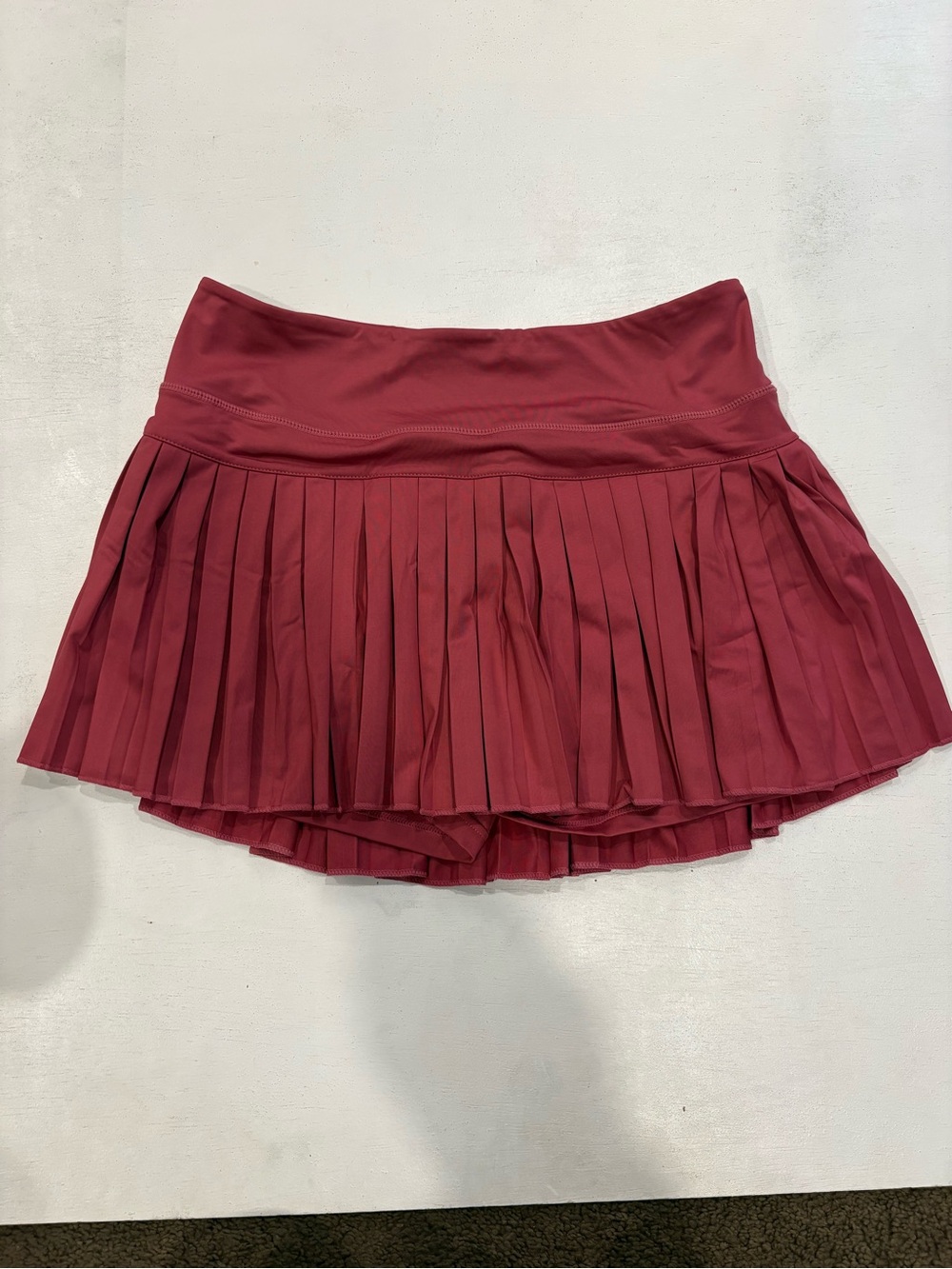 GoldHinge Maroon Skirt